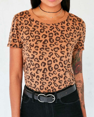 Truly Madly Deeply Marnie Leopard Tee