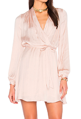 MIRANDA WRAP DRESS BARDOT