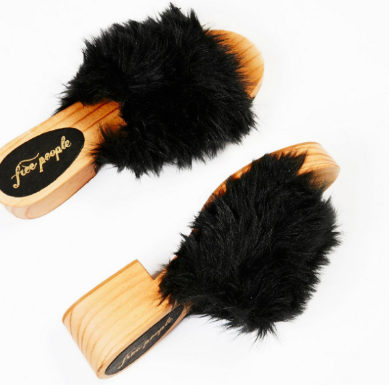 Faux Fur Sonnet Clog