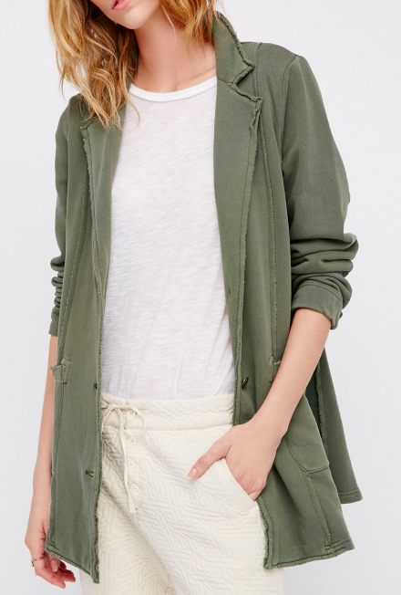 FP Effortless Knit Jacket