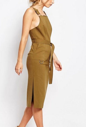 C/meo Collective Khaki Utility Dress