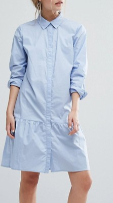 Gestuz Inesa Dress Frill Hem Shirt Dress