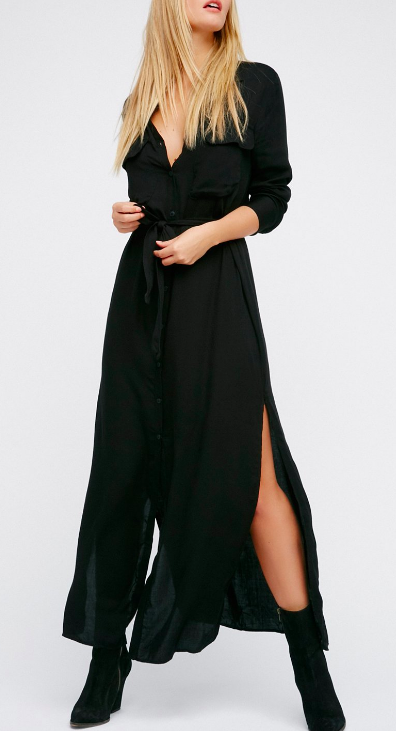 FP Your Love Maxi Shirt Dress