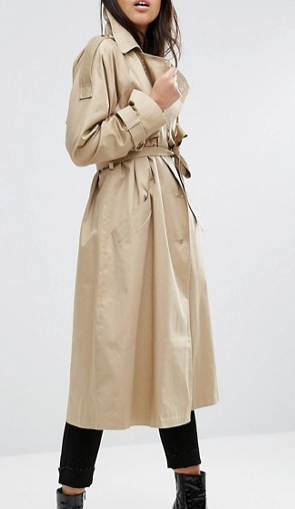 ASOS Trench with Oversized Styling