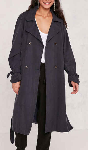 Kimchi Blue Clemmie Trench Coat