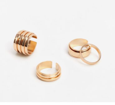 Mango metal ring set