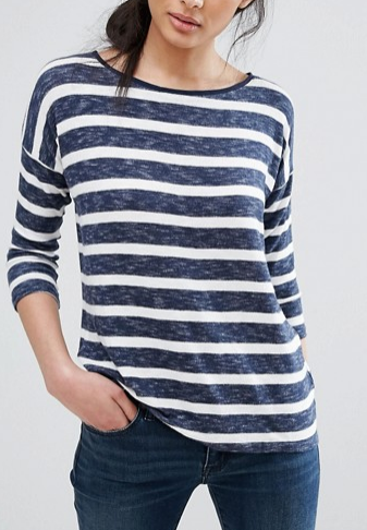 Oasis Long Sleeve Stripe T-Shirt