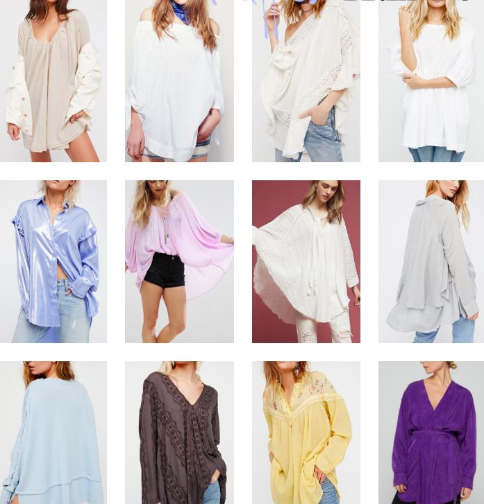 Controversial heroine mixer Oversized Tops: Some Favorites | Truffles and Trends