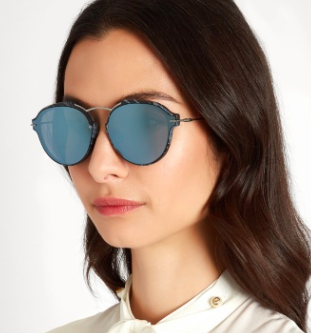 DIOR  Eclat mirrored sunglasses