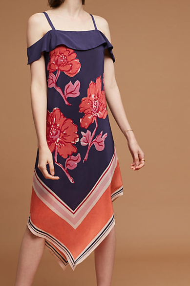 Anthropologie Tilda Silk Dress