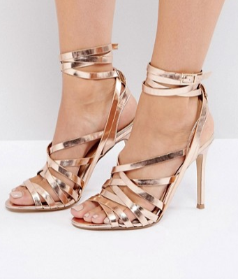 Lipsy Tie Up Sandals