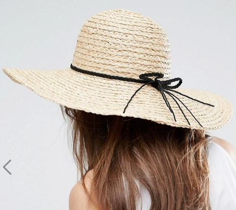 ASOS Natural Floppy Hat Braid Band