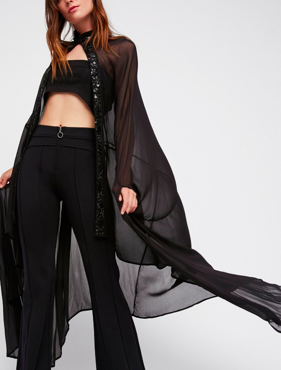 NFC Wicked Work Sheer Cape