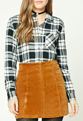 Forever 21 Tartan Plaid Shirt