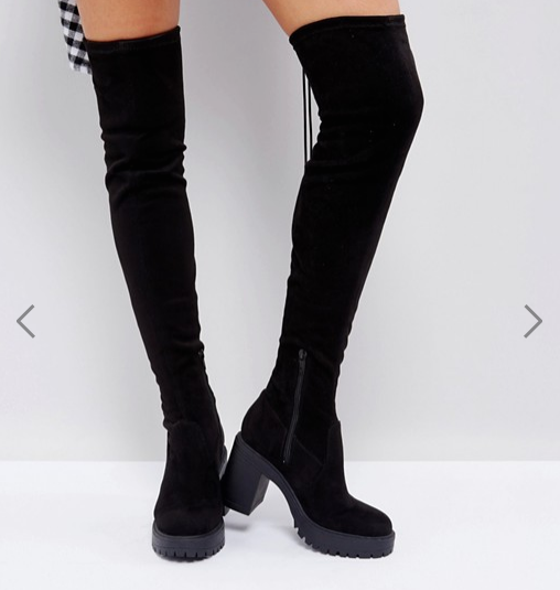 ASOS KICK UP Chunky Over The Boots