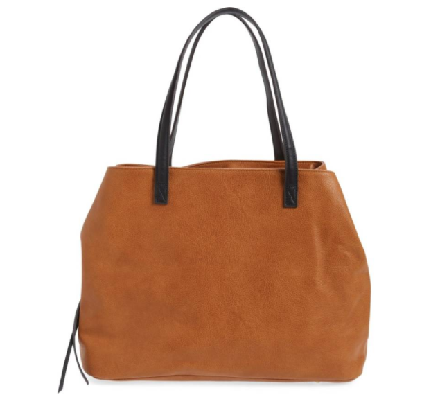 Millar Faux Leather Tote SOLE SOCIETY