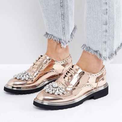 ASOS MAJOR Embellished Brogues