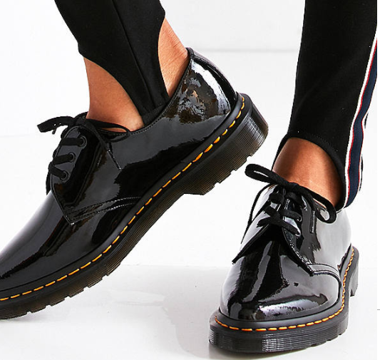 Dr. Martens Dupree Patent Leather 3-Eye Shoe