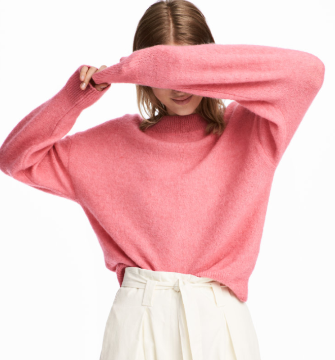 HM Knit Mohair-blend Sweater