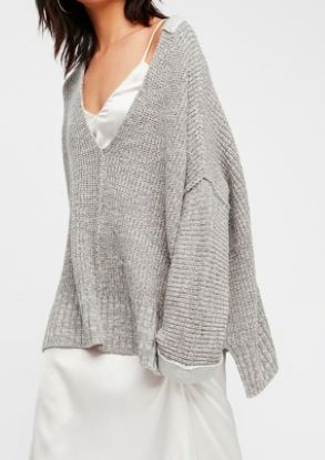 FP Take Me Over V-Neck Sweater