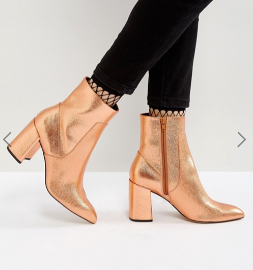 ASOS EAGLE EYE Point High Ankle Boots