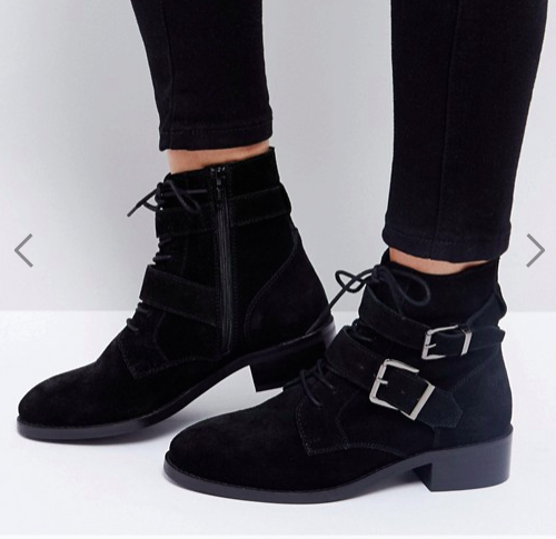 ASOS ACTION Suede Ankle Boots