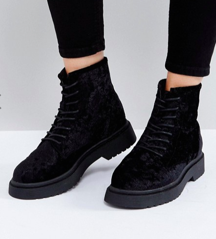 ASOS ADVENTURE Lace Up Ankle Boots