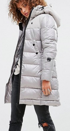 G-Star Whistler Padded Long Line Coat