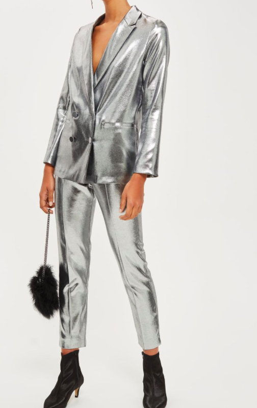 TOPSHOP Metallic Suit