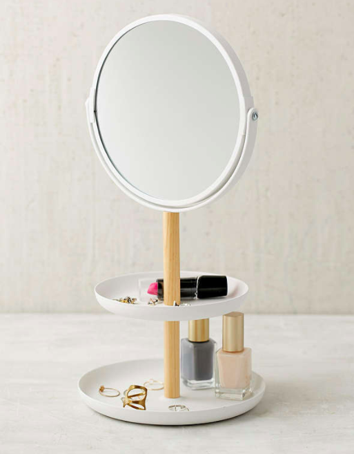 Yamazaki Tosca Tiered Catch-All Dish With Mirror