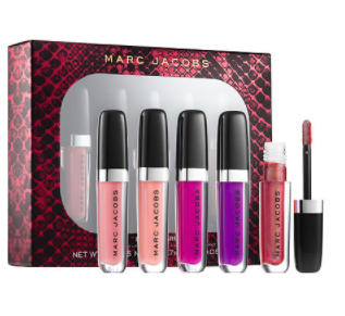 MARC JACOBS BEAUTY Snake Charmer 5-Piece Petite Enamored Hi-Shine Gloss Lip Lacquer Collection