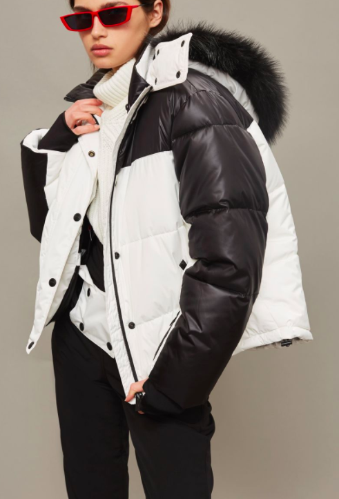 SNO Monochrome Ski Puffer Jacket