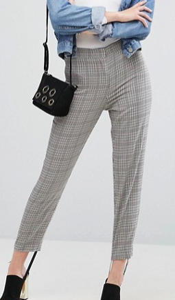 ASOS Tailored Herritage Houndstooth Pant with Stirrup
