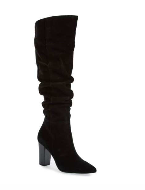 x Something Navy Aiden Knee High Boot