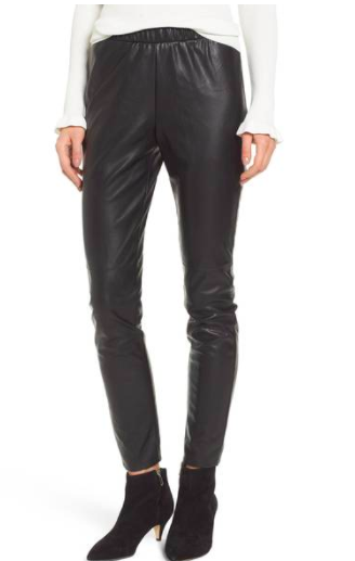 Zowie Faux Leather Pants CUPCAKES AND CASHMERE