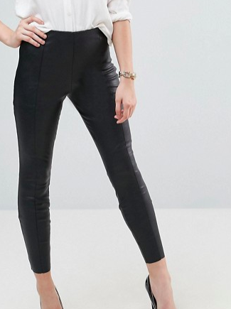 ASOS Spray On Leather Look Pant