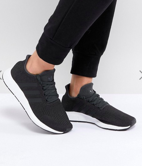 adidas Originals Swift Run Sneakers In Black