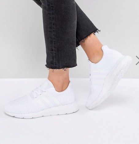 adidas Originals Swift Run Sneakers In White