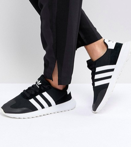 adidas Originals FLB Runner Sneakers In Black