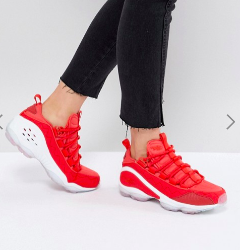 Reebok Classic Dmx Run 10 Ice Sneakers In RedReebok Classic Dmx Run 10 Ice Sneakers In Red