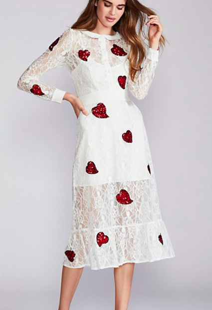 Love and Lemons La Zosia Midi Dress