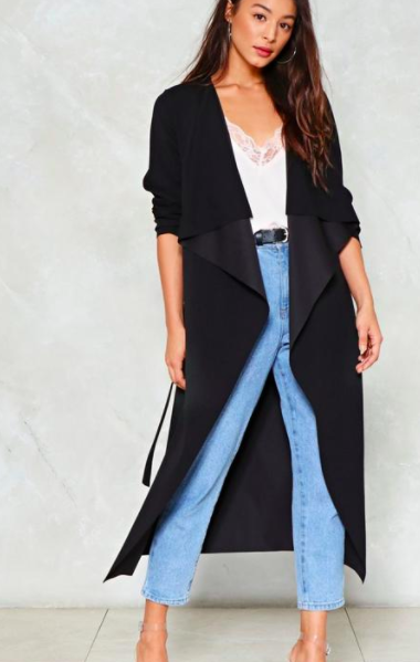 Nasty Gal I Got This Duster Coat