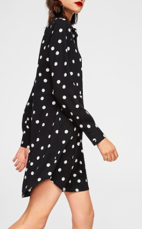 Mango  Polka-dot dress