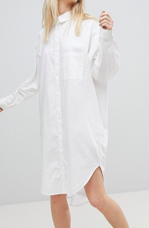 Monki Oversized Shirt Dress