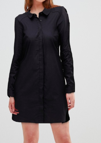 ASOS Cotton Mini Shirt Dress