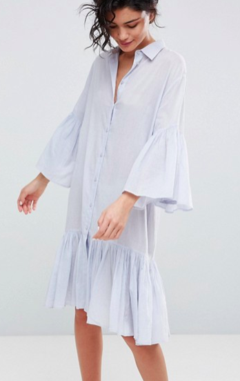 2NDDAY Cotton Shirt Dress