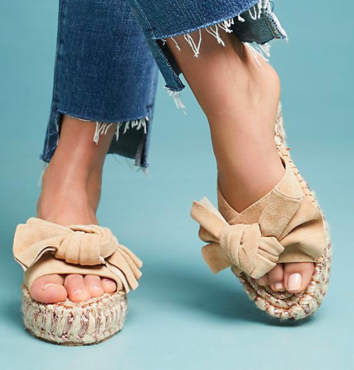 J/Slides Ritsy Bow Slide Sandals