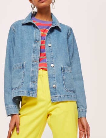 Topshop Denim Shacket