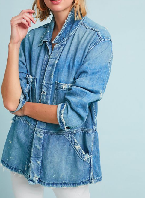 AMO Drapey Denim Jacket