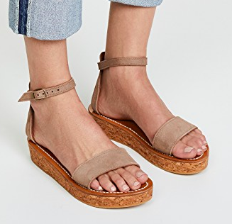 K. Jacques Talloire Flatform Sandals  